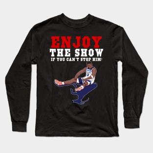 Anthony edwards vs Denver Nuggets - The Goat Long Sleeve T-Shirt